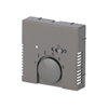 Cover plate with legend Characters 1 ... 6 for Thermostat Turn button stainless steel - Pure Stainless Steel
