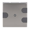 Cover plate telephone connector boxes (VDo) stainless steel - Pure Stainless Steel
