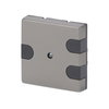 Cover plate telephone connector boxes (VDo) stainless steel - Pure Stainless Steel