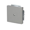 Cover plate for Blind cap 1-gang with Mounting plate grey metallic - Platform 63