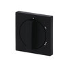Cover plate with legend Symbol "1-2-3" for Level switch, Turn button black matt - Platform 63