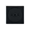 Cover plate with legend Symbol "1-2-3" for Level switch, Turn button black matt - Platform 63
