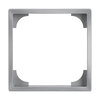 Intermediate Ring for cover plates Busch-Balance® SI 1-gang aluminium silver - Platform 63