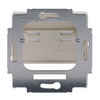 Cover plate with labelling field For data connection housing ivory white - Platform 63