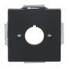 Cover plate Pilot devices 1 gang black matt - Platform 63