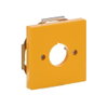 Cover plate Pilot devices 1 gang yellow - Platform 63
