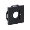 Cover plate XLR 1 gang anthracite - Platform 63