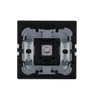 Rocker with labelling field for Switch/push button, Single rocker anthracite - Platform 63
