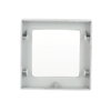 Cover Busch-Infolicht®  stainless steel - Pure Stainless Steel