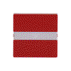 Rocker with labelling field for Switch/push button, Single rocker red - Platform 63