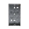Mounting Box for Shaver socket outlet 1-gang grey