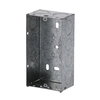 Mounting Box for Shaver socket outlet 1-gang grey