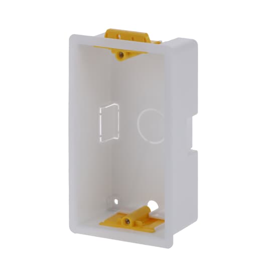 Mounting Box Shaver socket outlet 1 gang white – Görsel 4 / 4