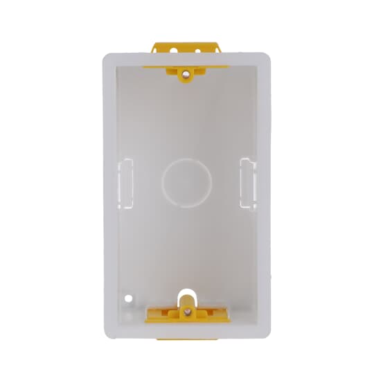 Mounting Box Shaver socket outlet 1 gang white – Görsel 2 / 4
