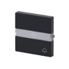 Rocker with legend Symbol "key" with Small Transparent Calotte for Switch/push button, Single rocker anthracite - Platform 63