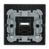 Rocker with Small Transparent Calotte for Switch/push button, Single rocker anthracite - Platform 63