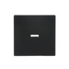 Rocker with Small Transparent Calotte for Switch/push button, Single rocker anthracite - Platform 63