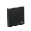 Rocker with legend Symbol "bell" for Switch/push button, Single rocker anthracite - Platform 63