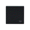 Rocker with legend Symbol "light" for Switch/push button, Single rocker anthracite - Platform 63