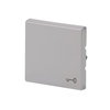 Rocker with legend Symbol "key" for Switch/push button, Single rocker stainless steel - Pure Stainless Steel