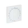 Cover plate with legend 0 ... 15 Min for Time switch, Turning handle studio white - Platform 63