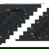 Cover plate with legend 1 ... 15 Min for Time switch, Turn button black matt - Platform 63