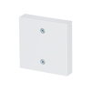 Cover plate for Pull-cord switch 2610/6 UC-xx, 2610/6 UJ-xx, Pull cord studio white - Platform 63