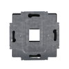 Cover plate Keystone 1 gang anthracite - Platform 63