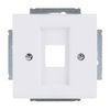 Cover plate Keystone 1 gang studio white matt - Platform 63