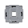 Cover plate Keystone 1 gang black matt - Platform 63