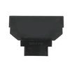Socket Fixing Plate for Blind cap 2 gang anthracite