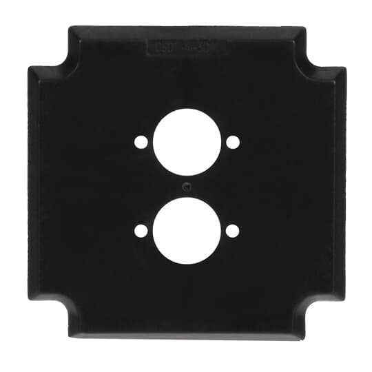 Socket Fixing Plate for Diode jacks 2 gang anthracite – Image 3 of 5