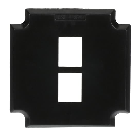 Socket Fixing Plate for Keystone 2 gang anthracite – Image 3 of 5