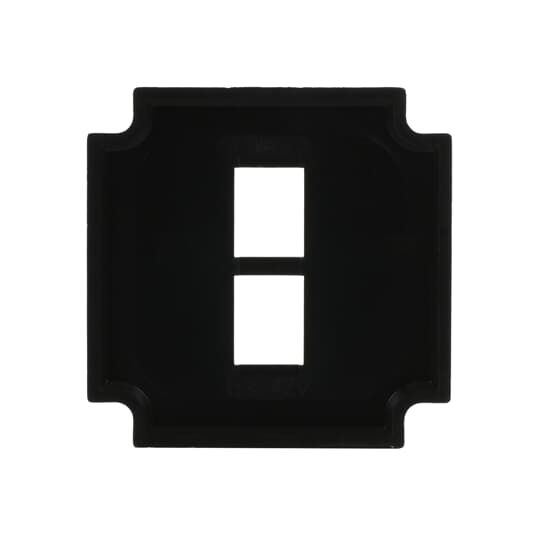 Socket Fixing Plate for Keystone 2 gang anthracite – Image 2 of 5
