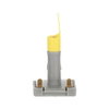 Illumination set for Switch/push button LED/Blue, 1 mA, 230 V yellow