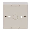 Mounting Box 1-gang ivory white - future linear