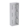 Mounting Box 3-gang studio white matt - future linear