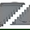 SCHUKO® socket Safety Shutter with Hinged Lid Wall-flush installation grey - Classic