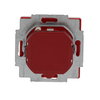 Busch-Protector® SCHUKO® socket insert with Neon lamp /Red with screw terminals red - Platform 63