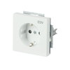 SCHUKO® Socket insert with legend EDV Safety Shutter studio white matt - Platform 63