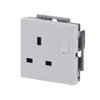 Socket Outlets with screw terminals studio white - Platform 63
