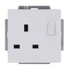 Socket Outlets without claw studio white matt - Platform 63