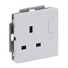 Socket Outlets without claw studio white matt - Platform 63