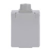 Busch-Perilex® Socket with Hinged Lid 16 A grey