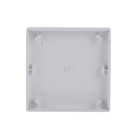 Rocker Symbol "dimming" with Small Transparent Calotte 1gang studio white - Platform 63 – Image 2 of 4