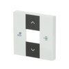 Cover plate Symbols "up, down, ECO, menu" 2gang studio white - Platform 63