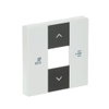 Cover plate Symbols "up, down, ECO, menu" 2gang studio white - Platform 63
