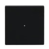 Rocker with Small Transparent Calotte 1gang black matt - Platform 63