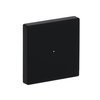 Rocker with Small Transparent Calotte 1gang black matt - Platform 63
