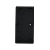 Rocker Symbol "venetian blind" with Small Transparent Calotte 2gang black matt - Platform 63